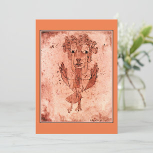 Cartão De Festividades Klee - Angelus Novus (Novo Anjo)