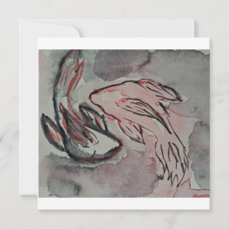 Cartão De Festividades Koi Fish Postacrd