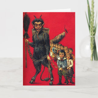 Cartão De Festividades Krampus