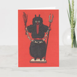 Cartão De Festividades Krampus