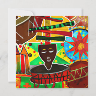 Cartão De Festividades Kwanzaa