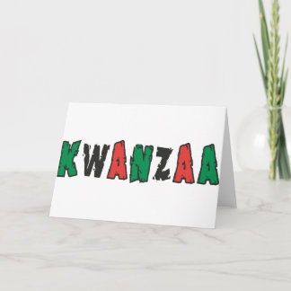 Cartão De Festividades Kwanzaa