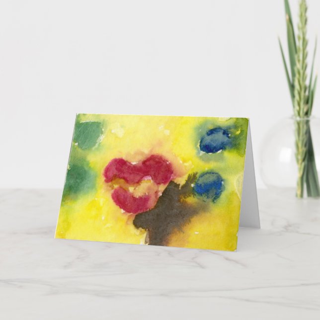 Cartão De Festividades Lábios (Frente)