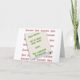 Cartão De Festividades LabradorpluralNice