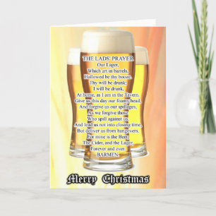 Cartão De Festividades Lad's Christmas