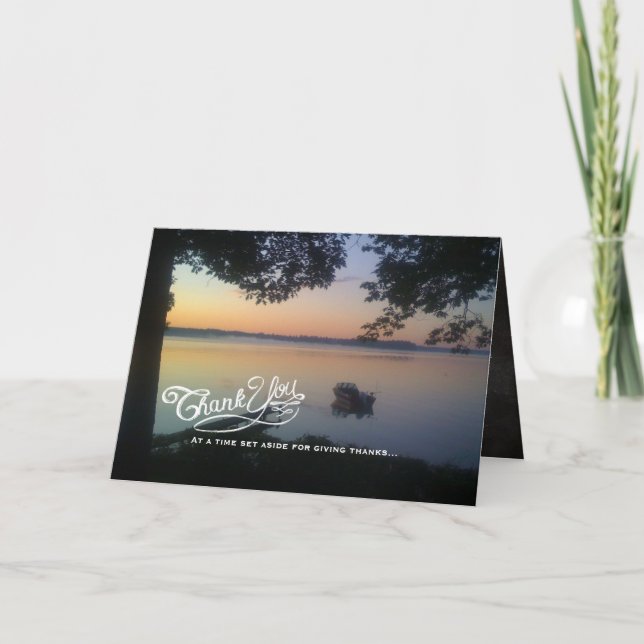 Cartão De Festividades Lago Higgins (Frente)