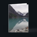 Cartão De Festividades Lake Louise<br><div class="desc">Água bonita de Lake Louise,  Canadá</div>