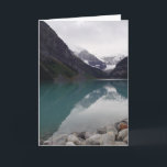Cartão De Festividades Lake Louise<br><div class="desc">Água bonita de Lake Louise,  Canadá</div>
