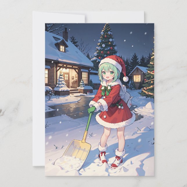 Cartão De Festividades Lapis Dançante (Frente)