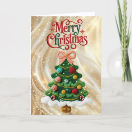 Cartão De Festividades Latch Hook Yarn Crochet (Faux, Not actual Yarn)