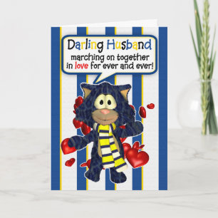 Cartão De Festividades Leeds United FC Fan Husband Valentine's Day Card
