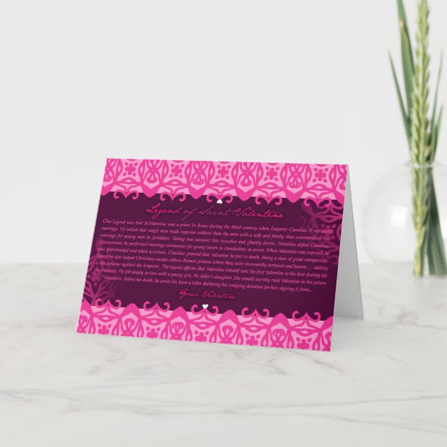 CARTÃO DE FESTIVIDADES LEGENDA DE NAMORADOS RUA (Frente)