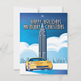 Cartão De Festividades Legendário Elegante Vette em Cruzeiro