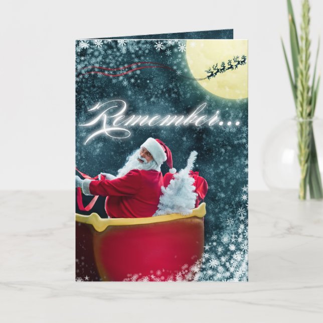 Cartão De Festividades Lembre... (Frente)