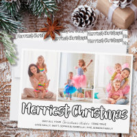 Letra Aberta de Natal Mais Feliz 3 Foto Vertical