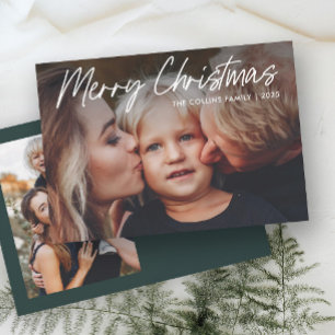 Cartão De Festividades Letras Modernas Feliz Natal 2 Foto