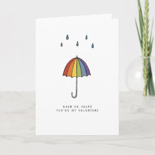 Cartão De Festividades LGBT   Namorados   Guarda-chuva   Orgulho  