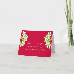 Cartão De Festividades Like a Fly to a Venus Flytrap