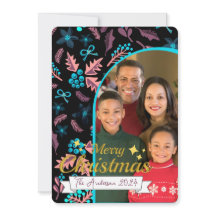 Linda Foto da Família Feliz Natal