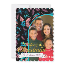 Linda Foto da Família Feliz Natal