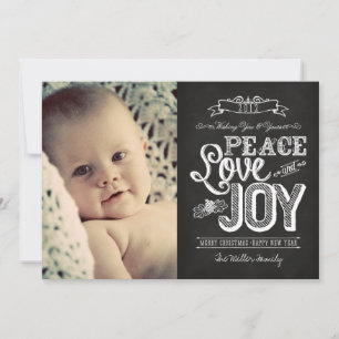 Cartão De Festividades LINK DA PLACA DE 2013 ABAIXO   Chalkboard Peace, L