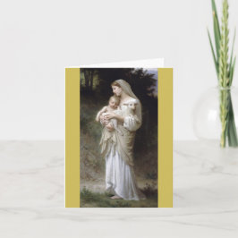 Cartão De Festividades L'Innocence William-Adolphe Bouguereau 1893