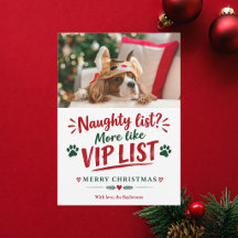 Lista Travessa Natal Divertido Foto de Animal de E