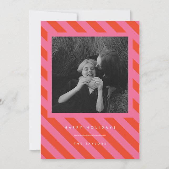 Cartão De Festividades Listras (Frente)