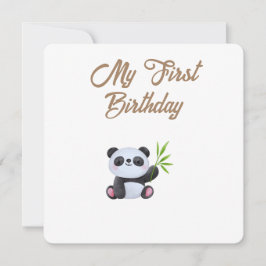 Cartão De Festividades Little Forest Friends Baby Milestone Card –My Firs