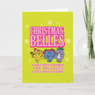 Cartão De Festividades Little Miss Christmas Belles