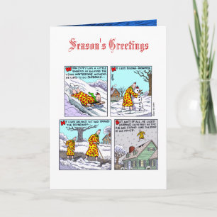Cartão De Festividades Little Zippy Christmas Card
