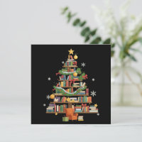 Livros de Natal Árvore Amante de Livros Professore
