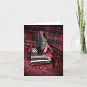 Cartão De Festividades Livros para os feriados