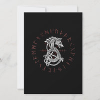 Lobo Fenrir De Odin Nórdico Céltico Está Desaponta
