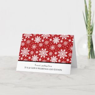Cartão De Festividades Logotipo comercial personalizado Código QR Natal c