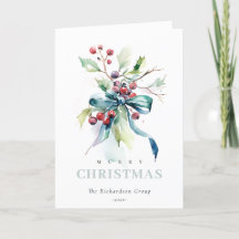 Logotipo corporativo do Business Blue Winter Berri