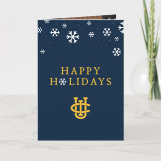 Cartão De Festividades Logotipo da Universidade da Califórnia, Irvine