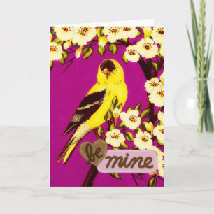 Cartão De Festividades Love Goldfinch