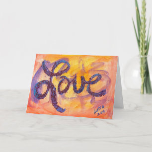 Cartão De Festividades Love Sunset Golden Glow Greeting Card Note Cards