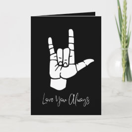 Cartão De Festividades “Love You Always” Birthday Card
