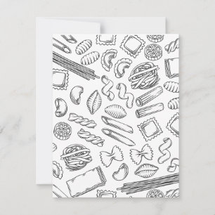 Cartão De Festividades Lover risotto Italiano Autenticado por Cuisine Ita