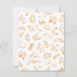 Cartão De Festividades Lover risotto Italiano Autenticado por Cuisine Ita