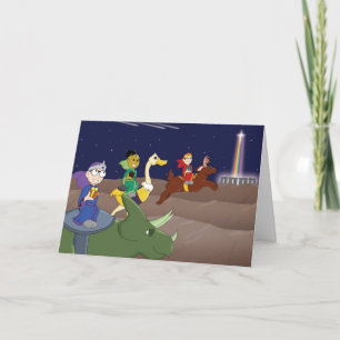 Cartão De Festividades LRC: Three Wyze Kidz