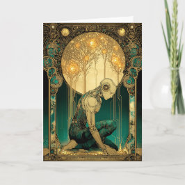 Cartão De Festividades Luminous Ascension