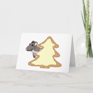 Cartão De Festividades Luther e o Biscoito de Natal Gigante
