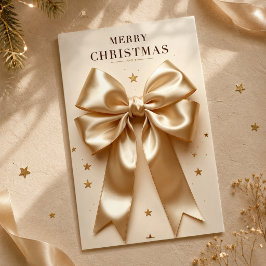 Cartão De Festividades Luxuoso Arco de Champanhe Natal Férias