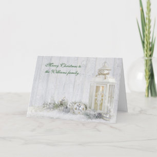 Cartão De Festividades Luz de Natal