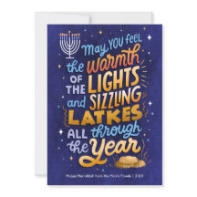 Luz e Latkes Hanukkah Sem Foto