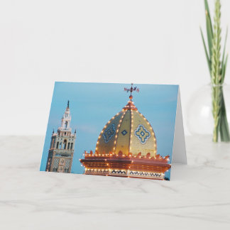 Cartão De Festividades Luzes da plaza do clube de Kansas City