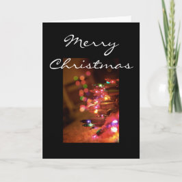 Cartão De Festividades Luzes de Natal [Cartão de Natal]